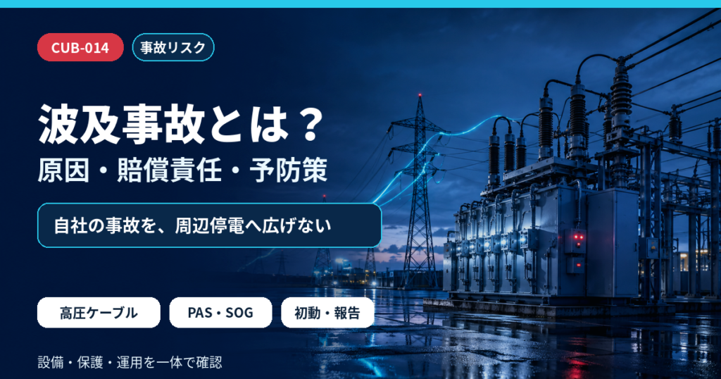 波及事故の原因・賠償責任・予防策を解説する記事のアイキャッチ