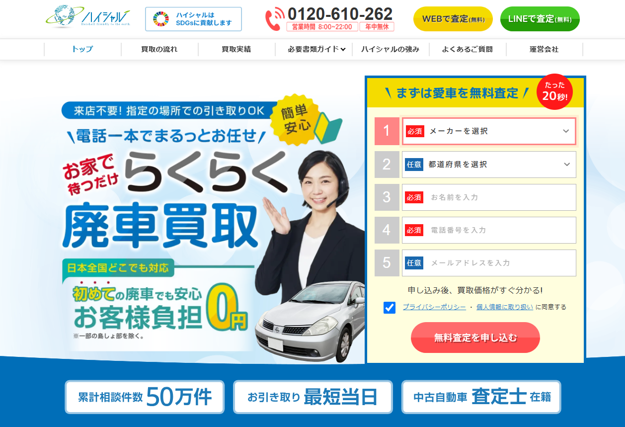 廃車ランキング4位
